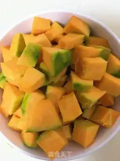 Make Pumpkin rice step 1