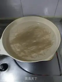 Make Spinach makes melon powder step 1