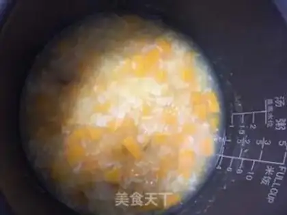 Make Pumpkin rice step 5