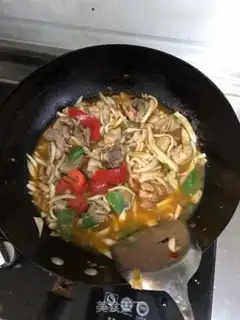 Make Chicken stew mushrooms step 8