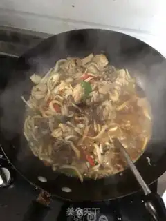 Make Chicken stew mushrooms step 9