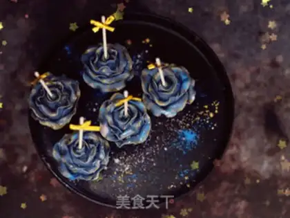 Make Rose lollipop cake step 20