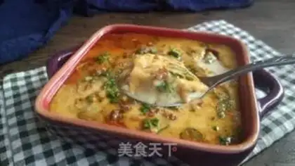 Make Steamed eggs with meatloaf step 9