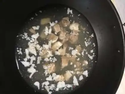 Make Beef fan soup step 0