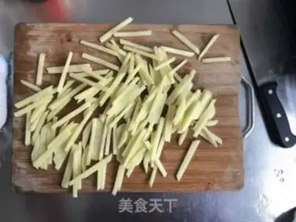 Make French fries step 1