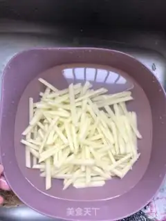 Make French fries step 2