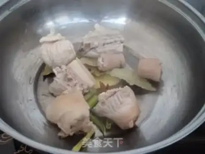 Make The radish corntail soup step 4