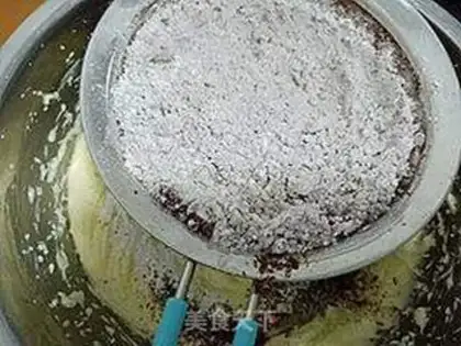 Make Vienna Coco Cookie step 7