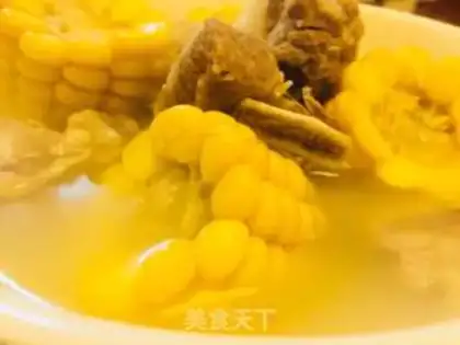 Make Corn steak soup step 4