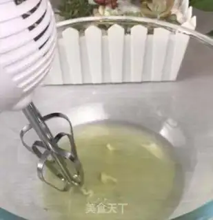 Make Spinach steam cake step 3
