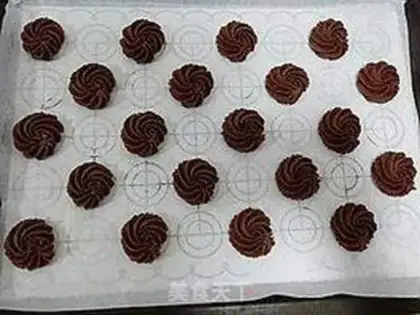 Make Vienna Coco Cookie step 10