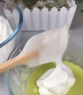 Make Spinach steam cake step 5