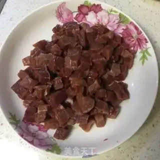 Make Roses holding eggs and dumplings step 1