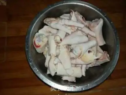 Make Lemon sour chicken claws step 2