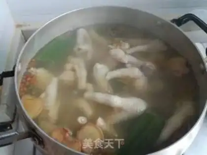 Make Lemon sour chicken claws step 4
