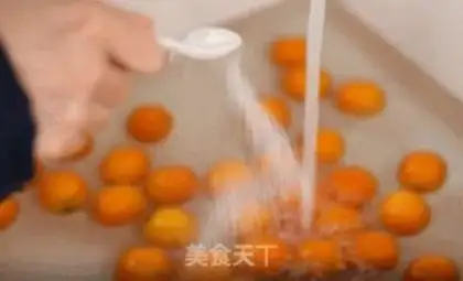Make Salted gold orange step 0