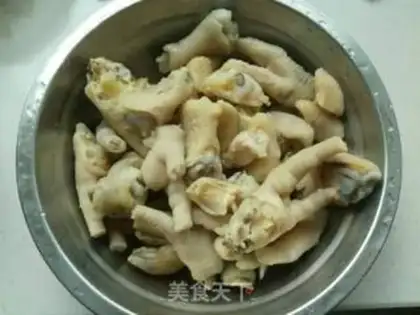 Make Lemon sour chicken claws step 5