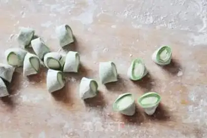 Make Pistol dumplings step 8