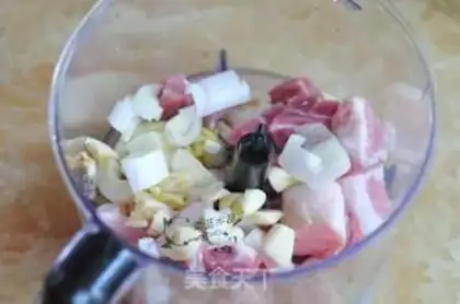 Make Cream seafood dumplings step 5
