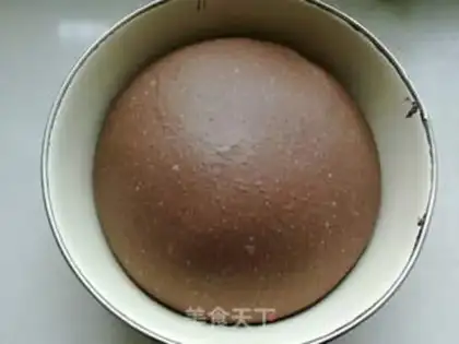 Make All-wheat cocoa-fruit bread step 5