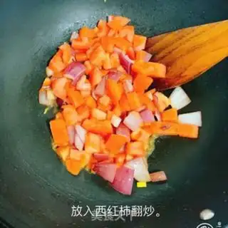 Make Thai fishball curry step 2