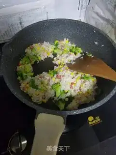 Make ♪ West blue flowers and rice ♪ step 5