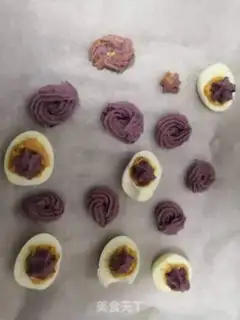 Make Egg salad, potato cookies step 4