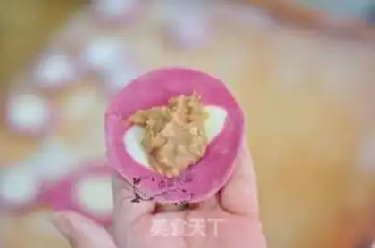 Make Cream seafood dumplings step 10