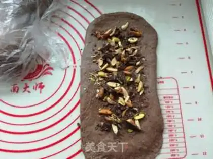 Make All-wheat cocoa-fruit bread step 10