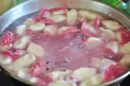 Make Cream seafood dumplings step 12