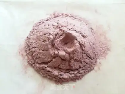 Make Red cranberry marfin cake step 2