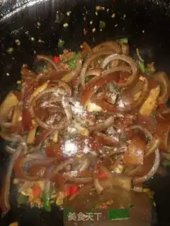 Make Spicy pig skin step 3