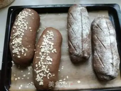 Make All-wheat cocoa-fruit bread step 15