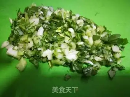 Make Shrimp tofu vegetable pancakes step 3