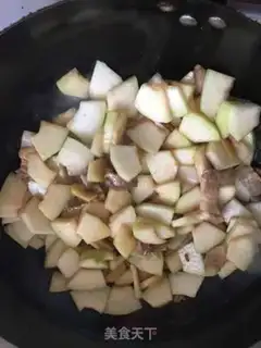 Make Tofu-cooked melon step 7