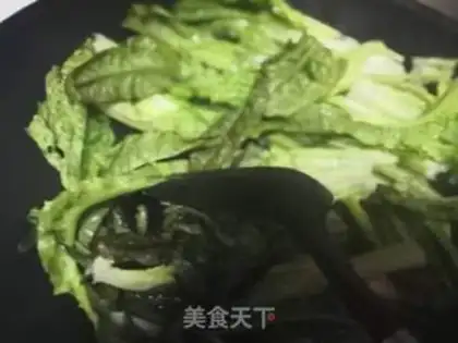 Make Fried leaf step 2