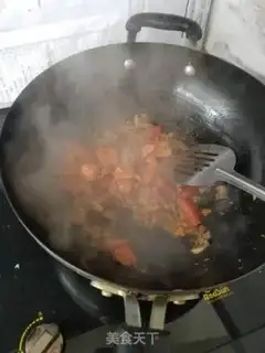 Make Tomato beef noodles step 4