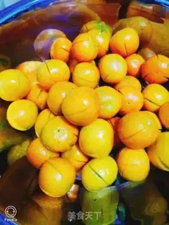Make Golden orange sugar and honey step 2