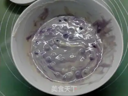 Make The yeast master blueberry muffin step 6