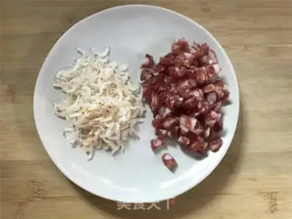 Make Carrot salami step 1