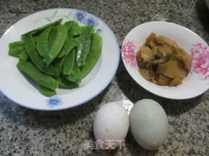 Make A duck-cracker with Dutch beans step 0