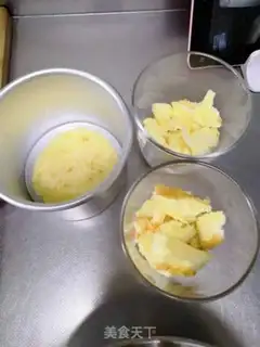 Make A glass of mousses step 0