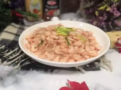Make Salty rice shrimp step 4