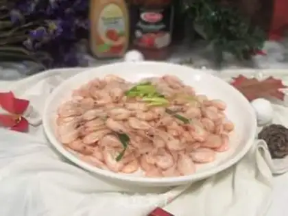 Make Salty rice shrimp step 5