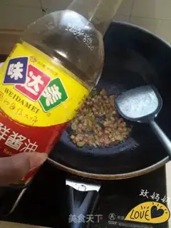 Make Meat-ding spinach soup step 6