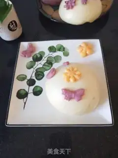 Make Flower buns step 9