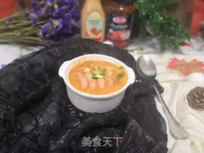 Make Golden Tomato shrimp soup step 8