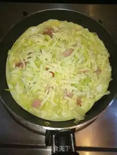Make Egg pizza step 5