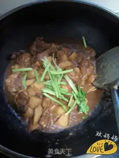 Make Red chicken and potatoes step 7