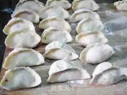 Make Pork shrimp corn dumplings step 11
